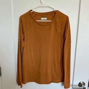 Orange Columbia Omni-Wick Shirt